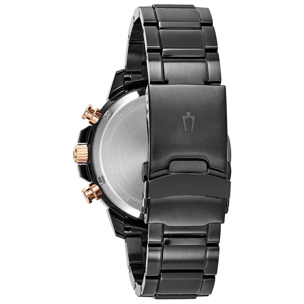 Bulova Marine star Black Chronograph serie 98b302