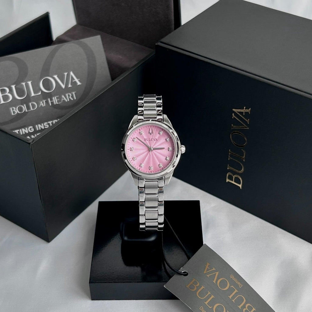 Bulova de dama Sutton Diamond 96P249