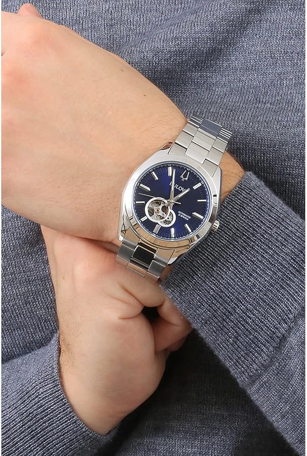 Bulova Surveyor Open Heart II 96A275 Para hombre