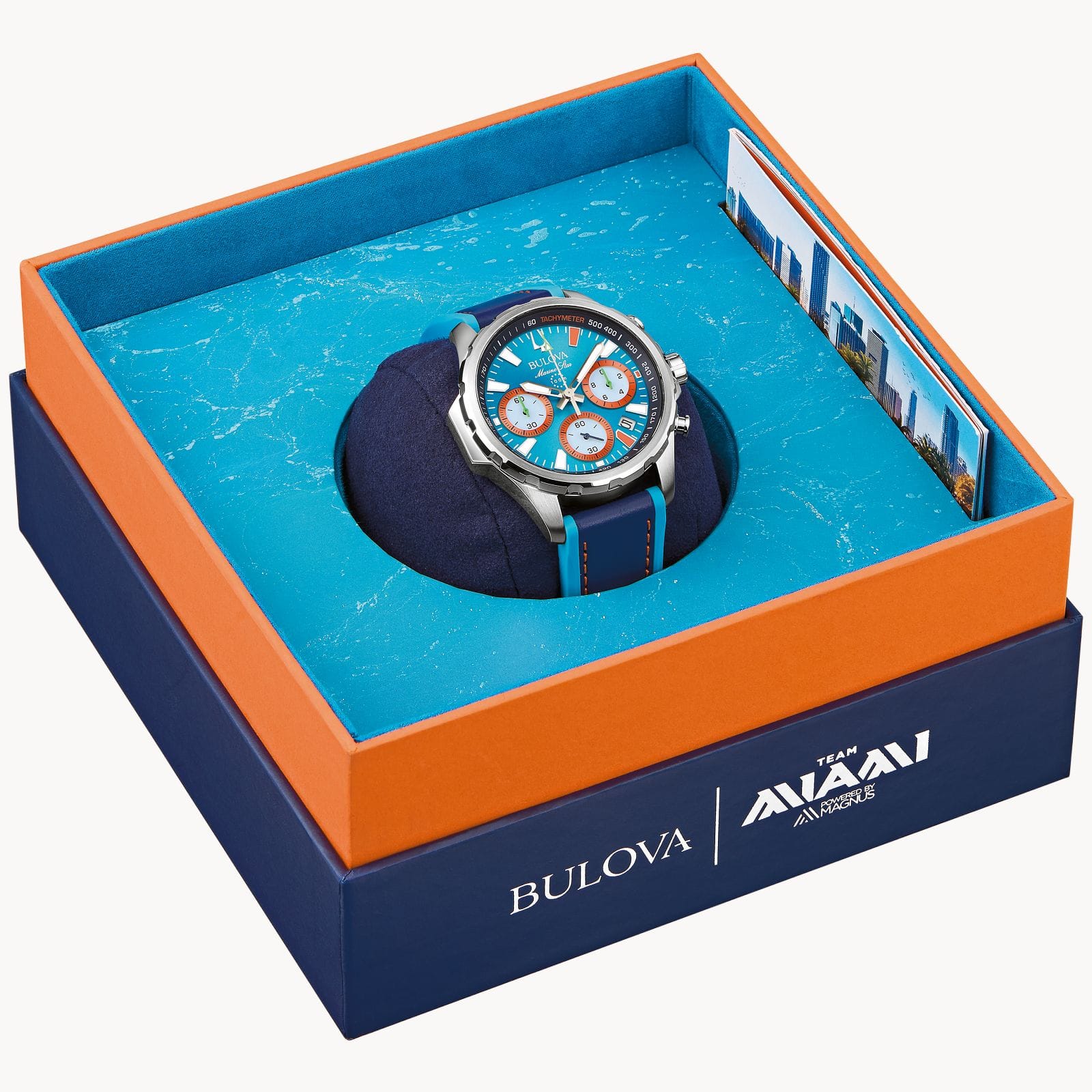 Bulova Marine star Chrono E1 Racing Miami serie 96B460