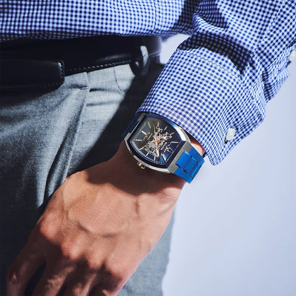 Bulova Maquina Skeleton Automatico 98A318