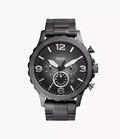 Fossil Nate Gunmetal JR1437