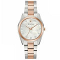Bulova Surveyor con diamantes II 98P207 Madre perla