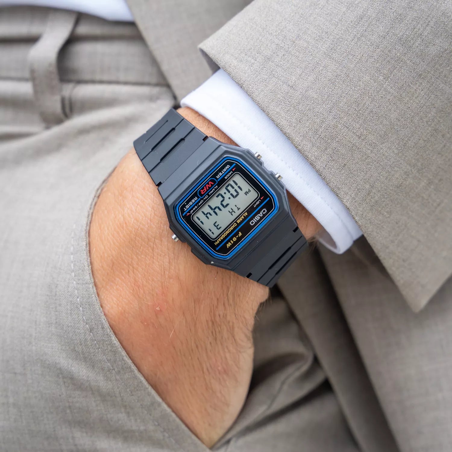 Casio Digital Classic F-91W-1