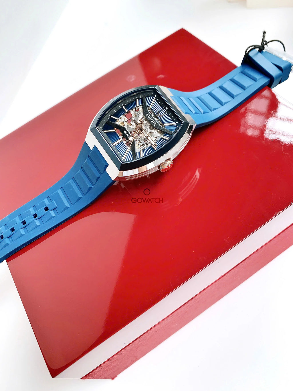 Bulova Maquina Skeleton Automatico 98A318