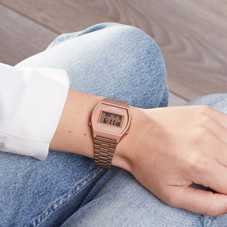 Casio Vintage Digital Rose Gold B640WC-5ADF