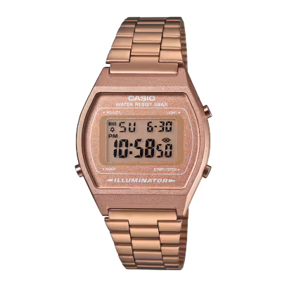 Casio Vintage Digital Rose Gold B640WC-5ADF