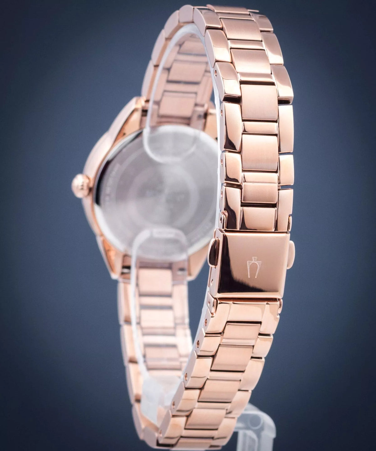 Bulova 97P151 II Sutton con diamantes para dama en tono rose gold